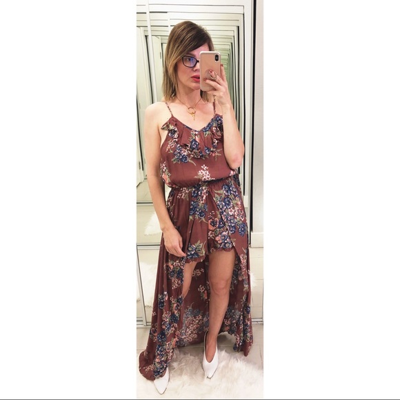 Somedays Lovin Pants - 4 for $25 Somedays Lovin Wilderness FloralPlaysuit